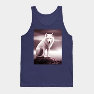 White Wolf Tank Top